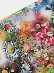 Ткань для шитья "Дневной луг", ширина 150 см