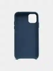 Белый кожаный чехол накладка для iPhone 11