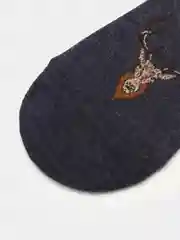 Индиго подследники "Марал" с принтом