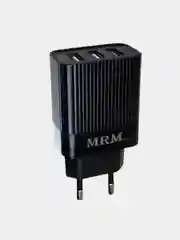 Черный блок питания Mrm P45, 18 W, 3 разъема