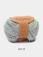 Небесно-голубой пряжа Fibra Natura Papyrus 78% Хлопок  22% Шелк 50г 120м 1 шт