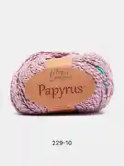 Сиреневый пряжа Fibra Natura Papyrus 78% Хлопок  22% Шелк 50г 120м 1 шт