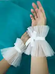 Прозрачный манжеты на рукава ESCHO