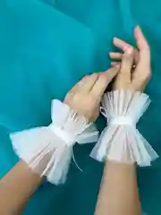 Прозрачный манжеты на рукава ESCHO