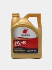 Моторное масло IDEMITSU, 5W-40, 4 л / 1 л