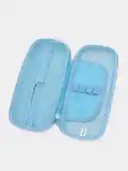 Голубой пенал школьный, 3D рисунок