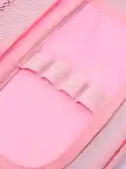 Розовый пенал школьный, 3D рисунок