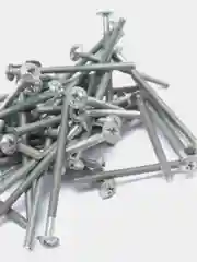 Винт, мебельный, с прессшайбой, DIN 967, оцинкованный, 3x45мм, 50шт