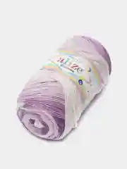 Сиреневый пряжа Alize Sekerim Bebe batik (Ализе Шекерим Беби батик)