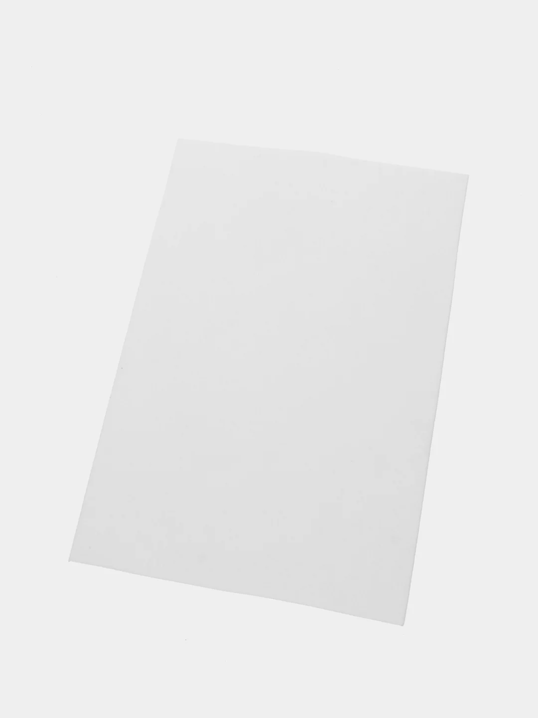 Белый двусторонняя замша, 20*30 см