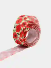 Красный репсовая лента 25 мм с рисунком