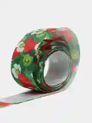 Лесной зеленый репсовая лента 25 мм с рисунком