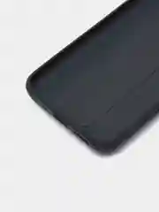 Темно-синий чехол для Xiaomi Redmi 9A, Сяоми Редми 9А, силиконовый под кожу, с подставкой
