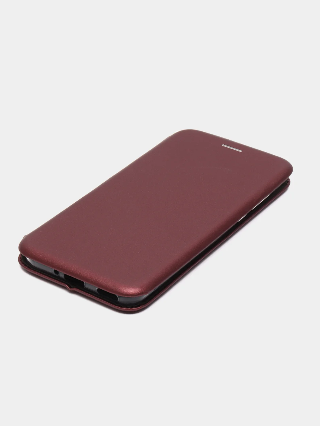 Багровый чехол книжка для Huawei Honor Y8P / Honor 30i / P Smart S