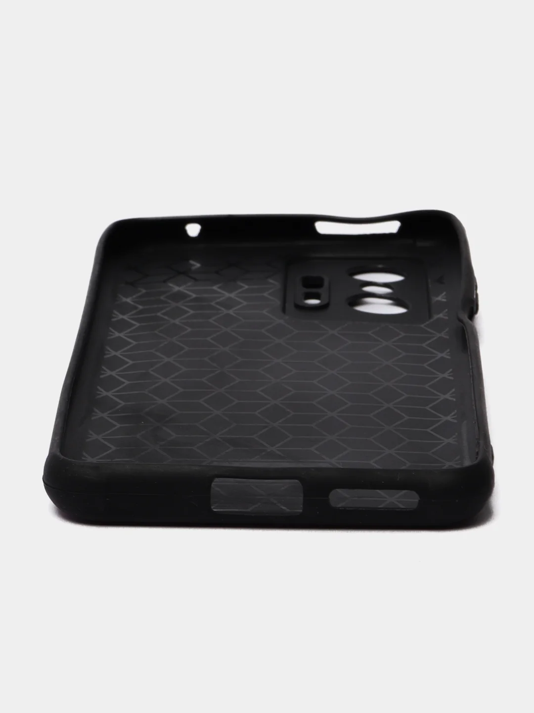 Сиреневый чехол Xiaomi 11T, Xiaomi 11T Pro (Сяоми 11Т, 11Т Про) силиконовый под кожу со стразами