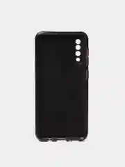 Коричневый чехол Samsung Galaxy A50 / A50s / A30s блестящий сияющий с защитой камеры
