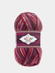 Пряжа  Носочная Alize Superwash Comfort Socks 75% Шерсть 25% Полиамид 100г 420м