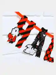 Гирлянда на ленте на Хэллоуин "Happy Halloween", кошка-вампир, 250 см