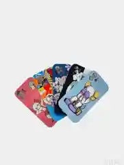Алый чехол Kaws на iPhone 12, светящийся