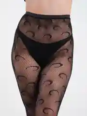 Желтый колготки женские сеткой