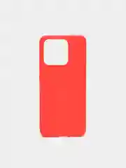 Алый силиконовый однотонный чехол Xiaomi redmi 10C