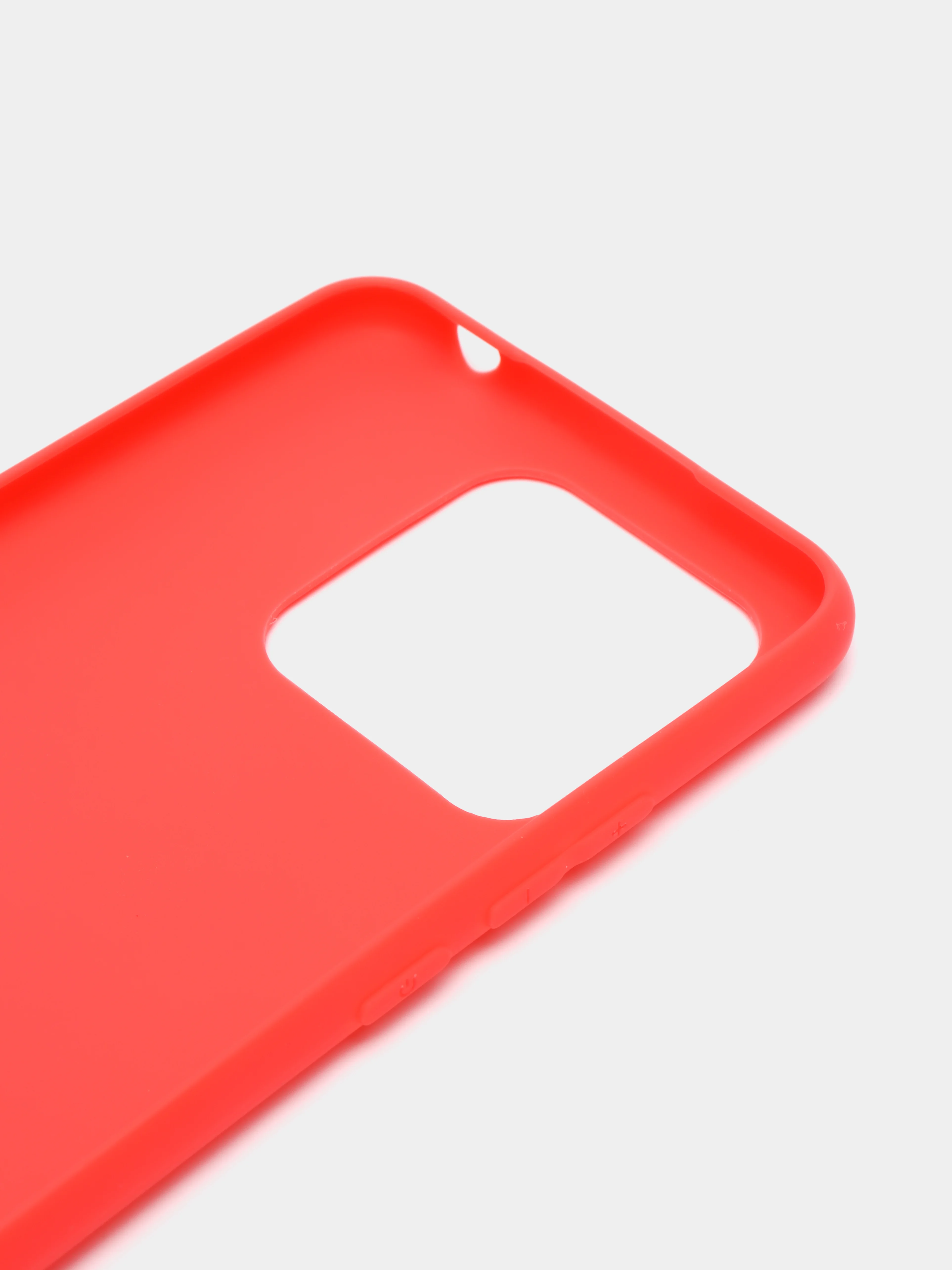 Алый силиконовый однотонный чехол Xiaomi redmi 10C