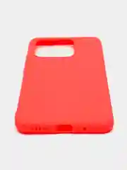 Алый силиконовый однотонный чехол Xiaomi redmi 10C