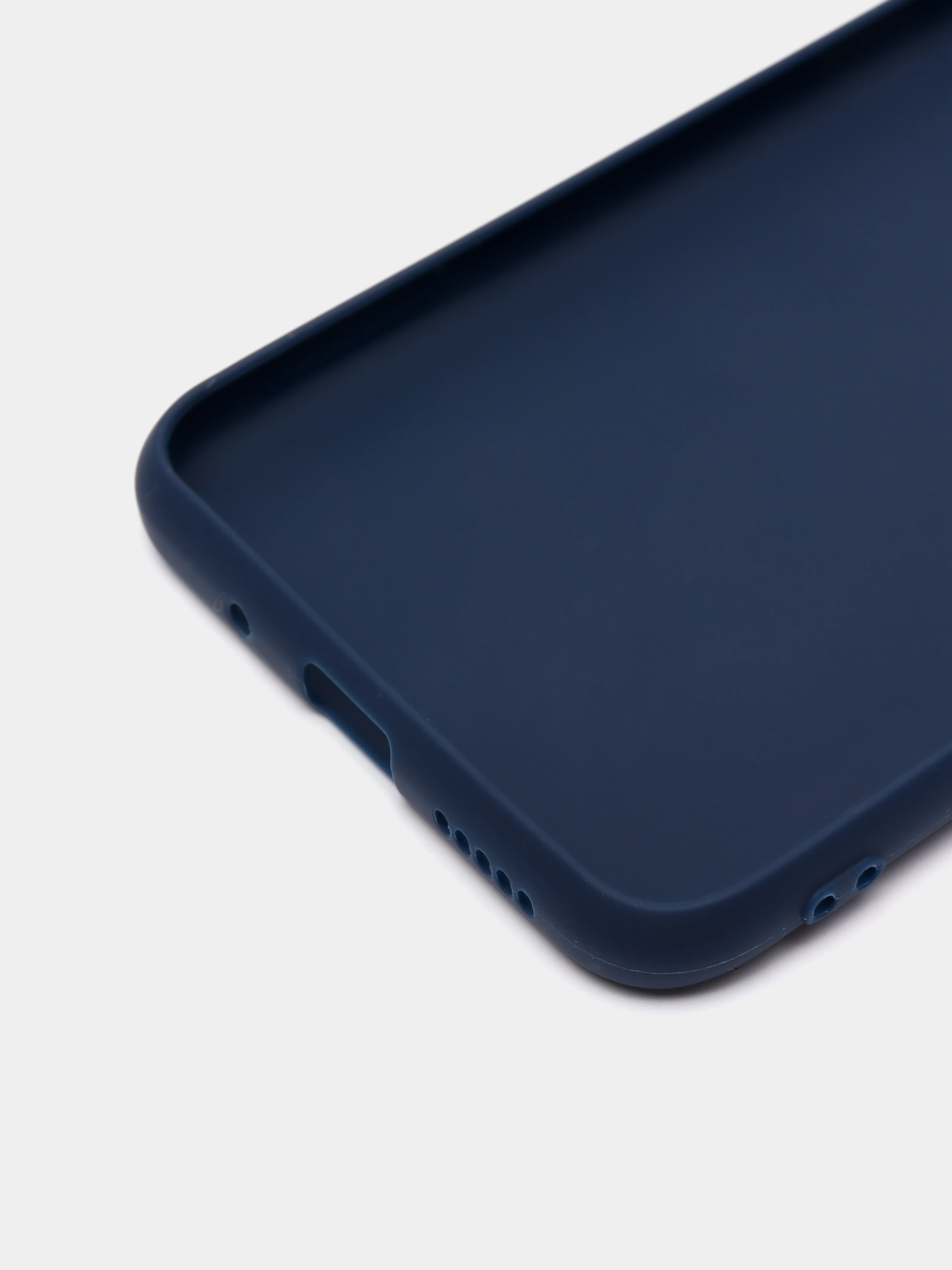 Индиго силиконовый однотонный чехол Xiaomi redmi 10C