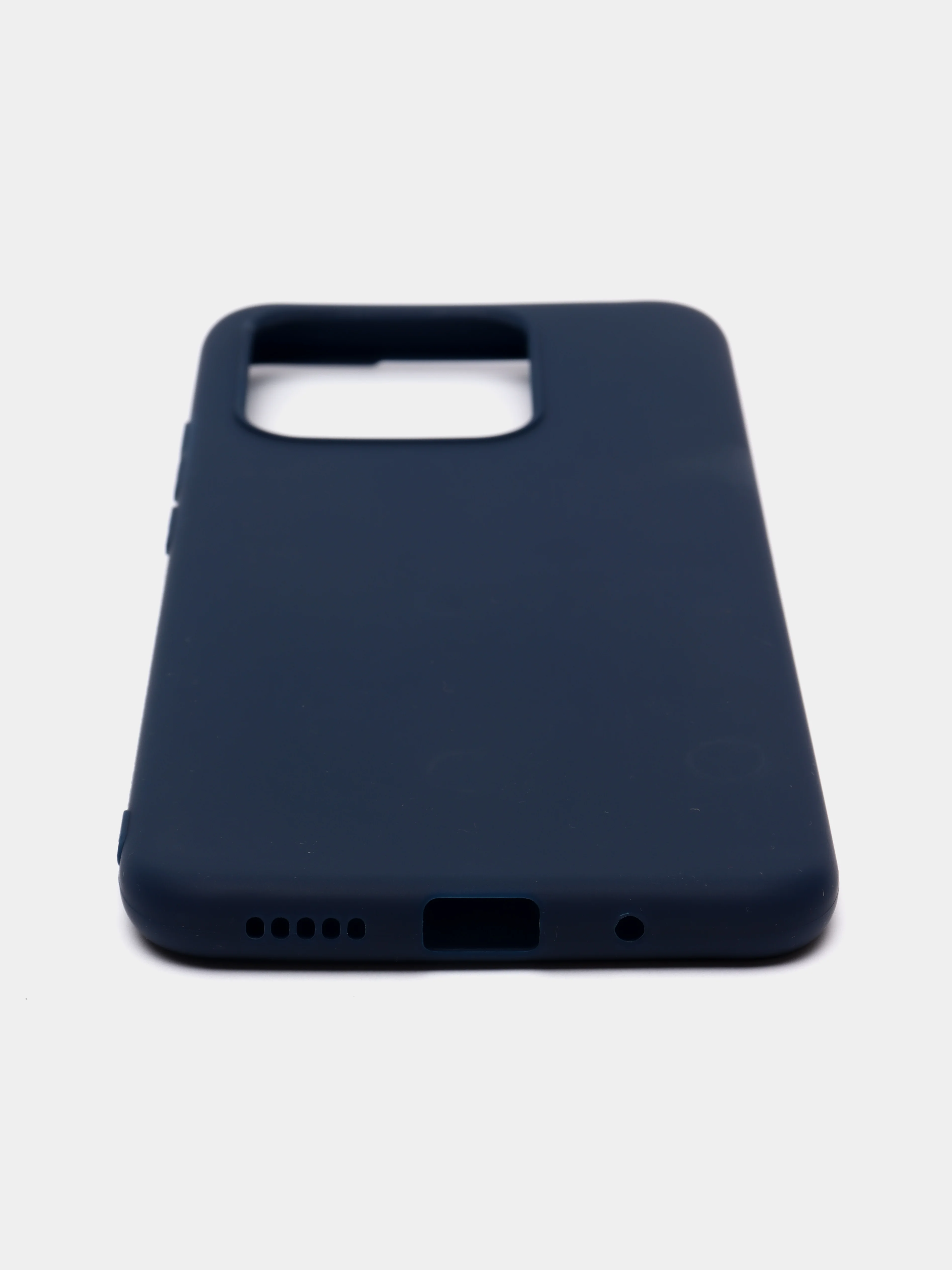 Индиго силиконовый однотонный чехол Xiaomi redmi 10C