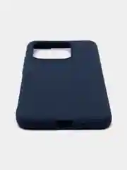 Индиго силиконовый однотонный чехол Xiaomi redmi 10C