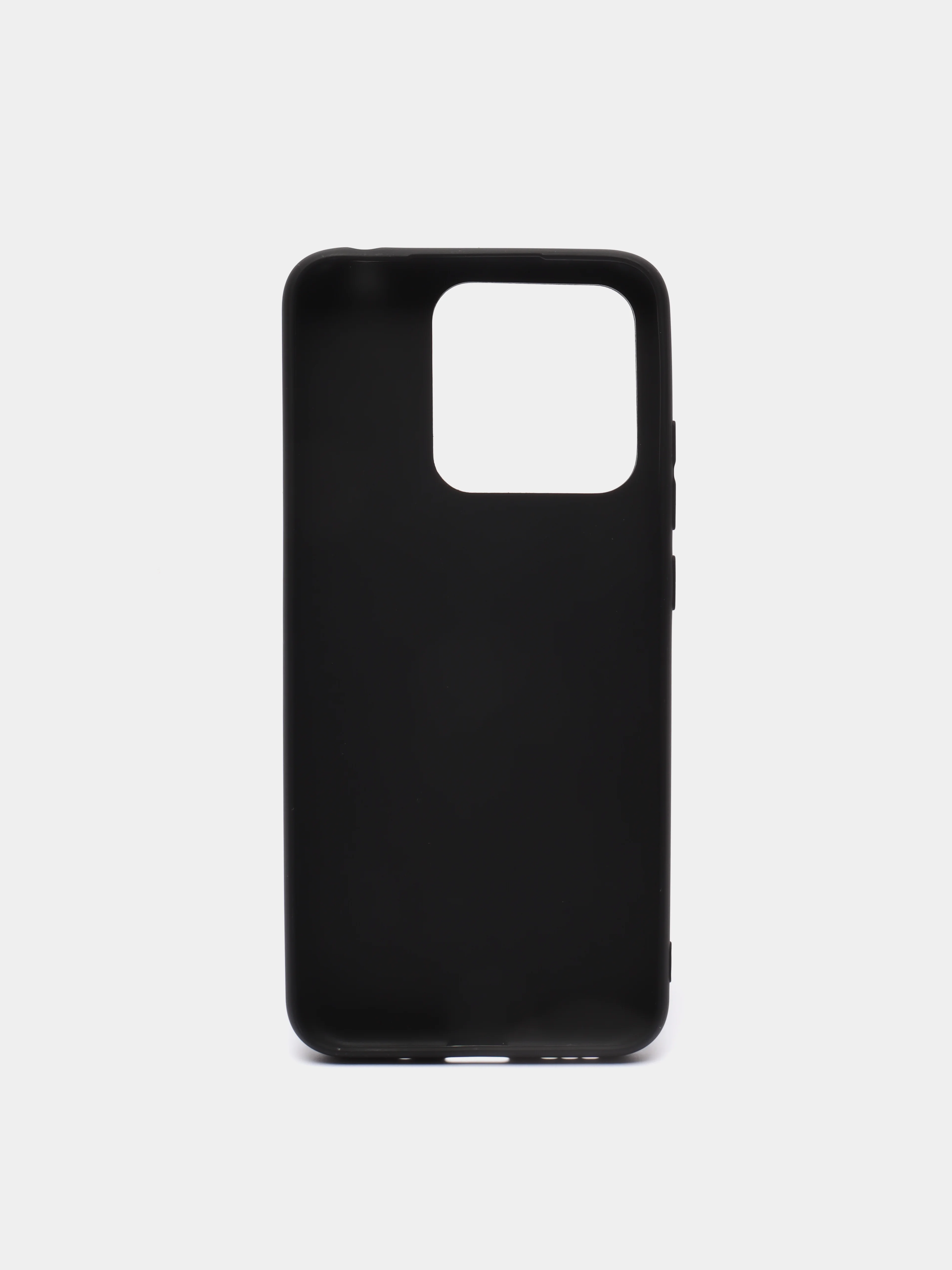 Черный силиконовый однотонный чехол Xiaomi Redmi 10A