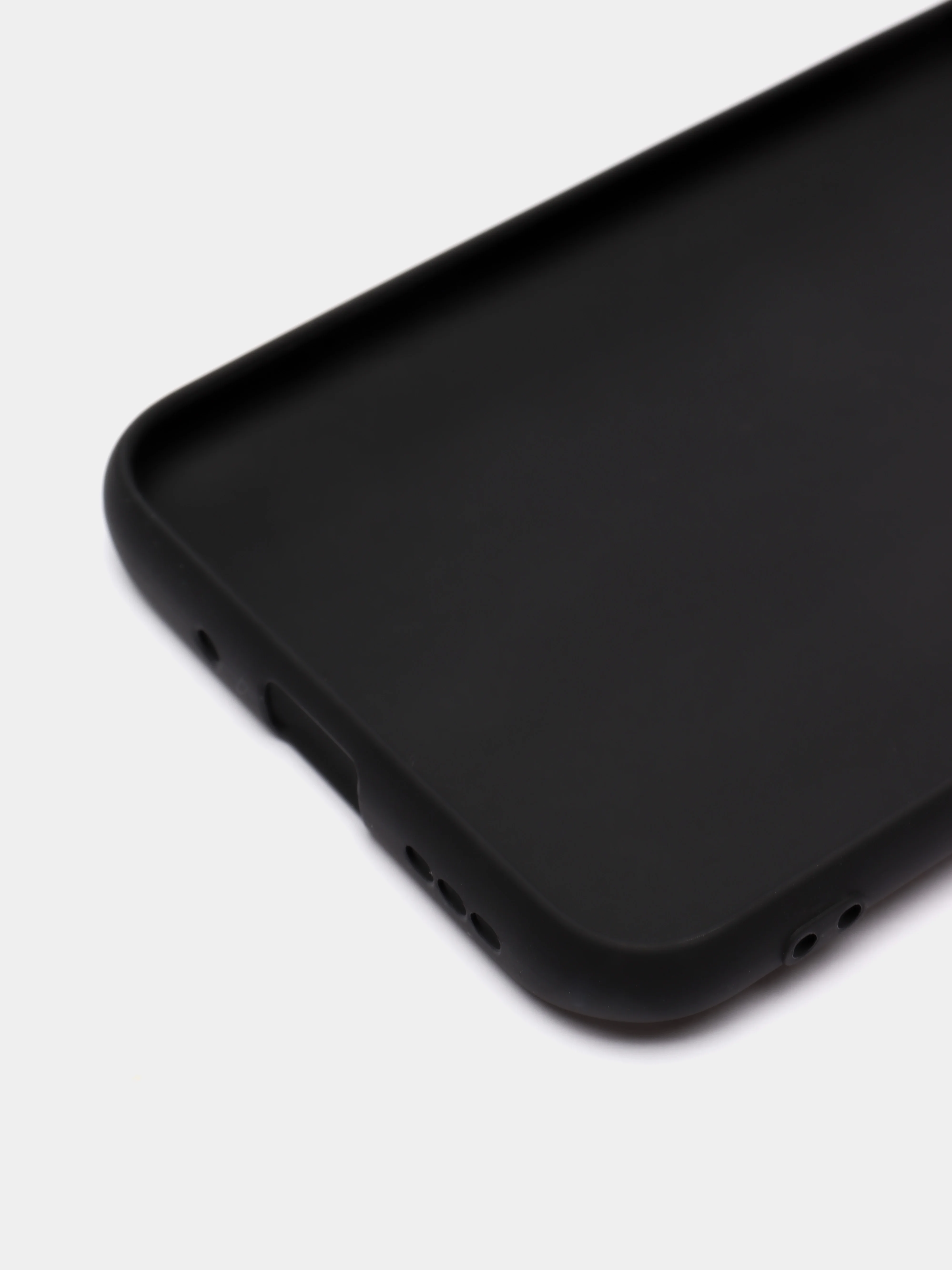 Черный силиконовый однотонный чехол Xiaomi Redmi 10A