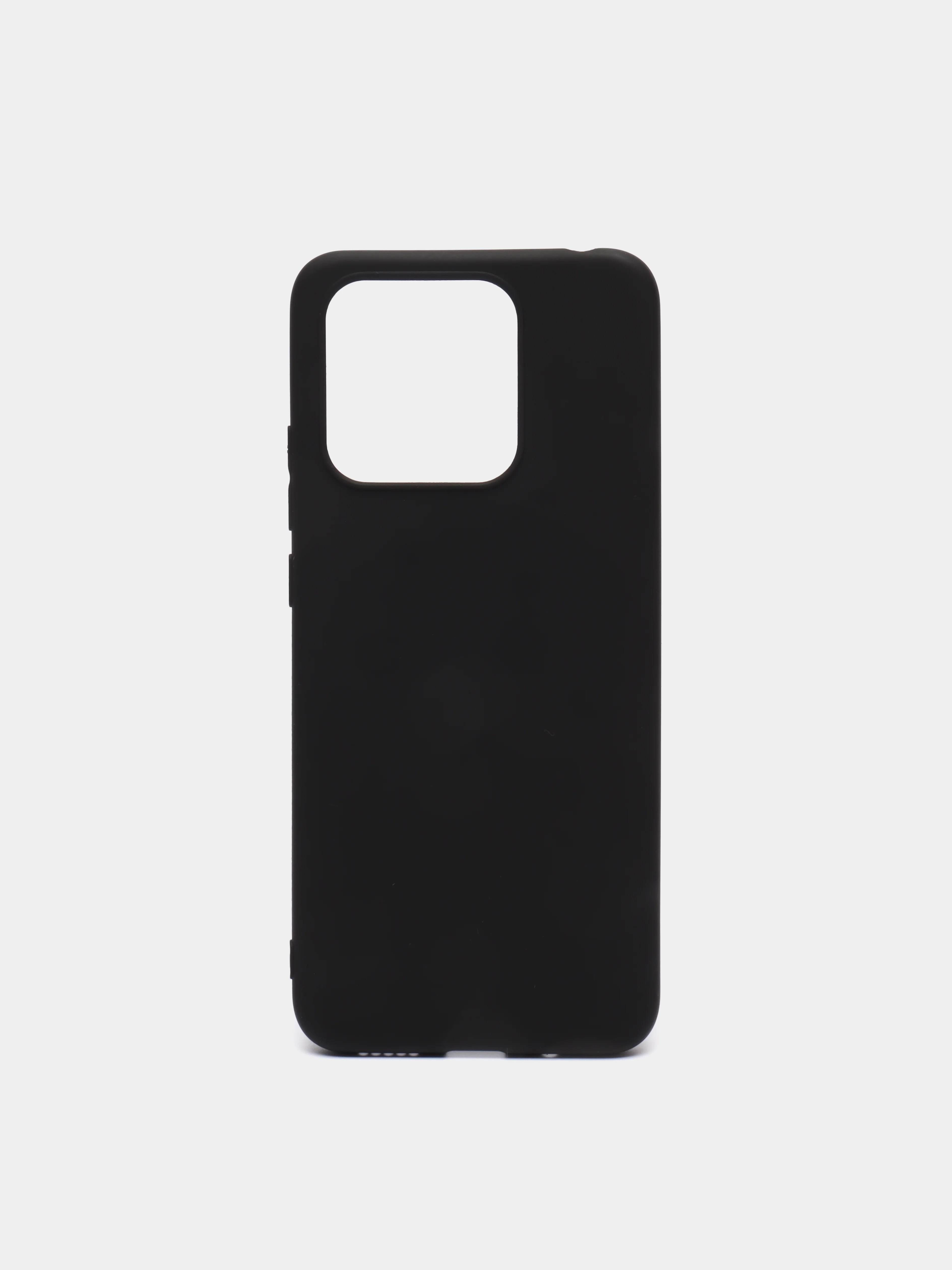 Черный силиконовый однотонный чехол Xiaomi redmi 10C