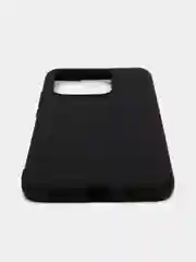 Черный силиконовый однотонный чехол Xiaomi redmi 10C