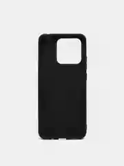 Черный силиконовый однотонный чехол Xiaomi redmi 10C