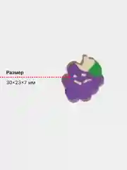 Ластик (стерка) детский школьный Фрукты - банан арбуз клубника яблоко киви виноград и др