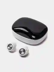 Белый беспроводные наушники TW90 с цифровым дисплеем, 2000мАч, Bluetooth с Power bank