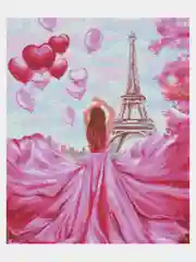 Алмазная мозаика на подрамнике KiKi "Спеши любить"