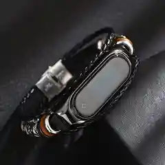 Черный браслет для часов Mi Band
