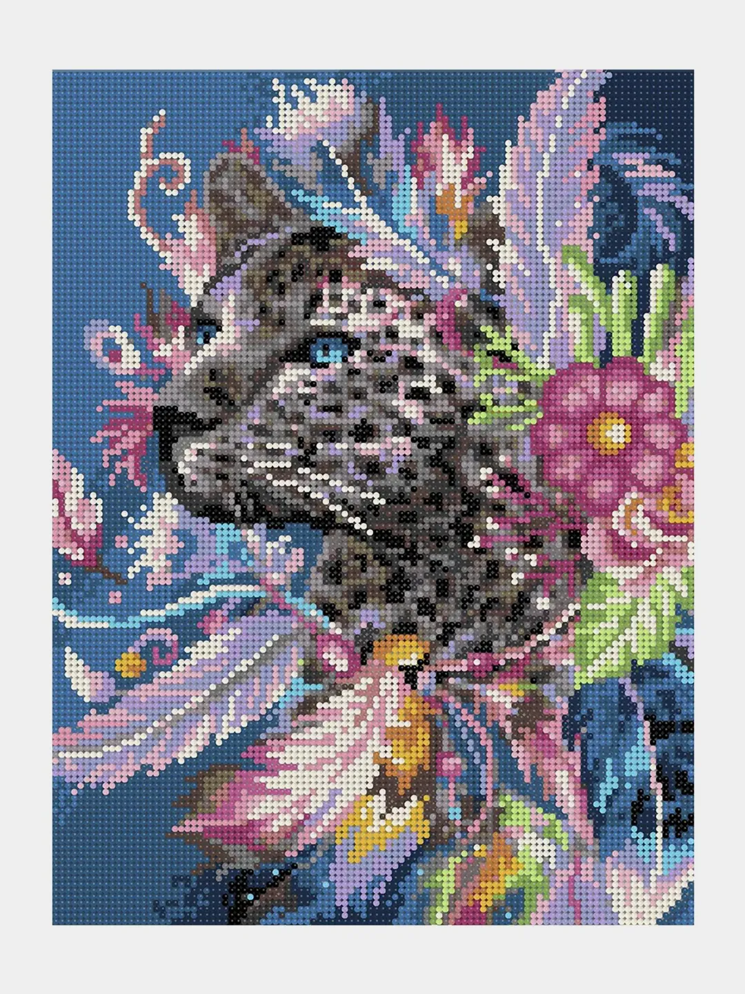 Мозаичное плетение бисером