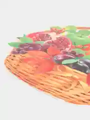 Оранжевый открытка для украшения на скотче