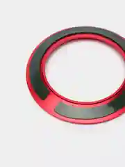 Красный декоративное кольцо на руль, алюминиевое
