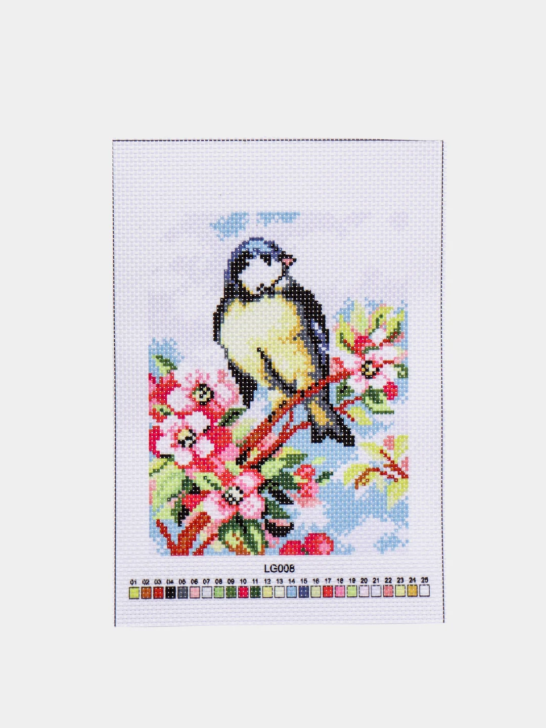 Коралловый набор для вышивания "Животные", 10*14 см