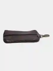 Коричневый ключница из экокожи