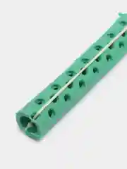 Зеленый бигуди резиновые, набор 10 штук