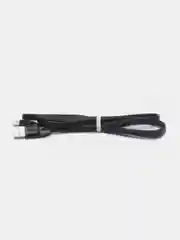 Хром кабель Micro-USB, Type-C, Lightning, ткань, 1 м