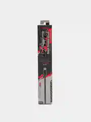 Хром кабель Micro-USB, Type-C, Lightning, ткань, 1 м