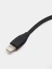 Угольный кабель Micro-USB, Type-C, Lightning, ткань, 1 м