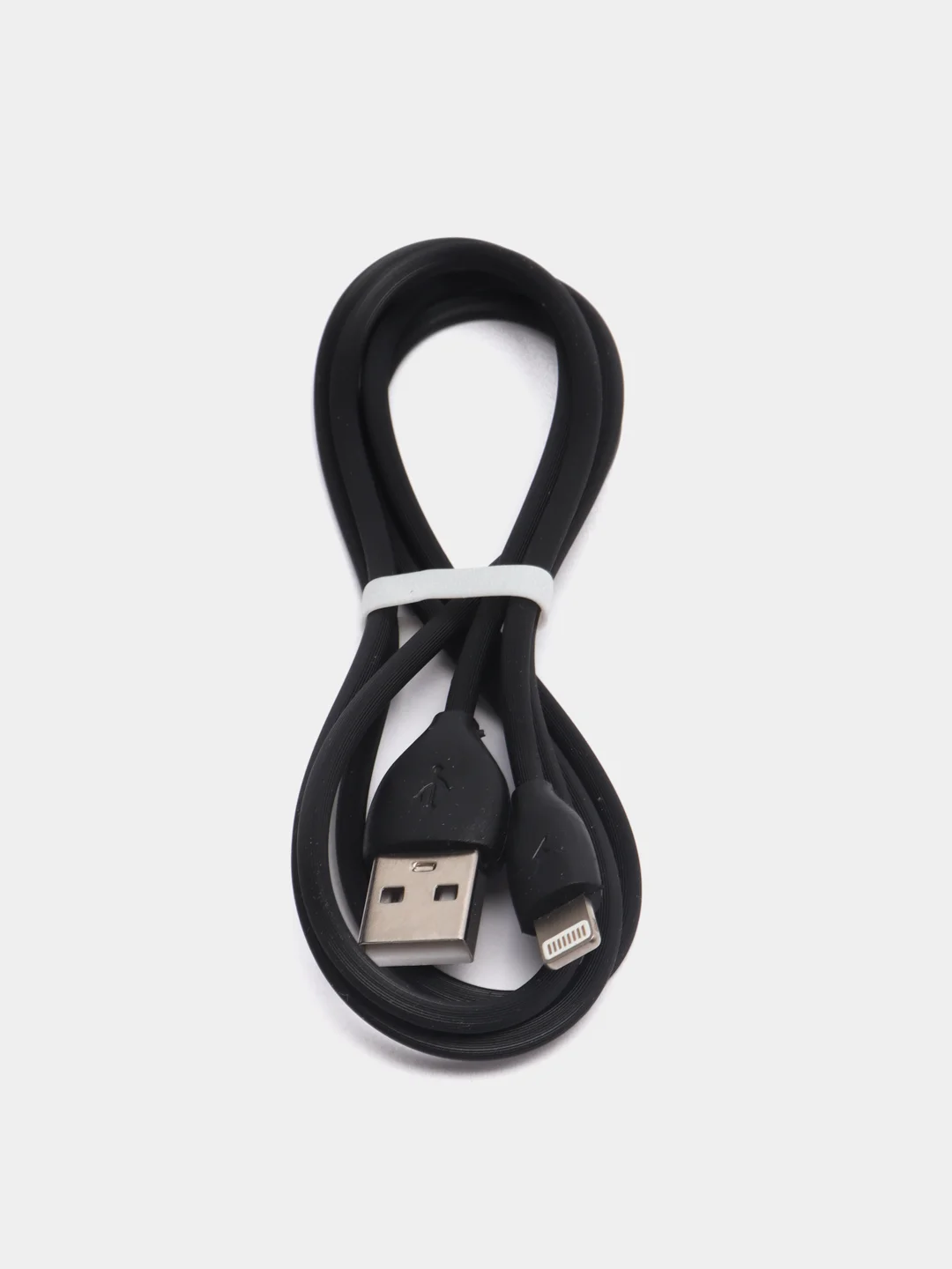 Угольный кабель Micro-USB, Type-C, Lightning, ткань, 1 м