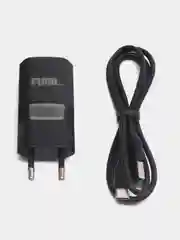 Черный зарядное устройство micro-USB, Lightning, Type-C, с блоком питания